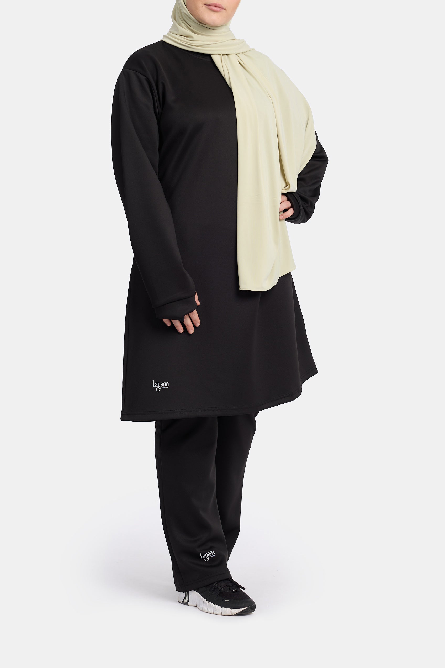 ProActive Oversized Black Tee