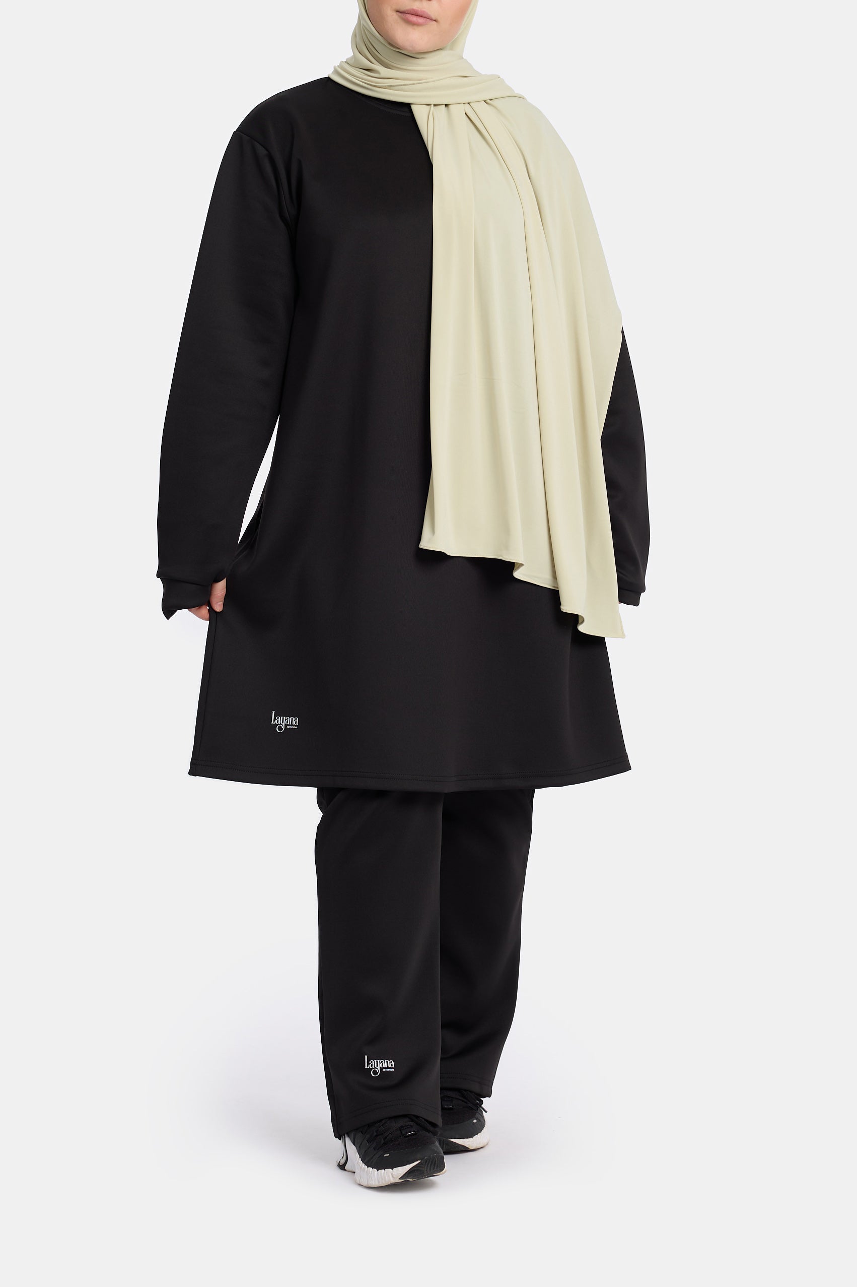 ProActive Oversized Black Tee