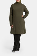 Lichtgewicht oversized T-shirt groen