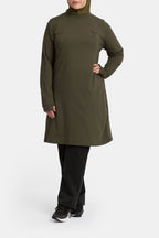 Lichtgewicht oversized T-shirt groen